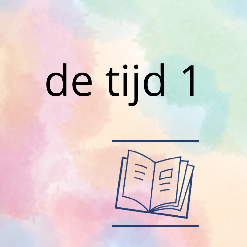 AN - de tijd (deel 1) - werkbundel - Voor de Leerkracht