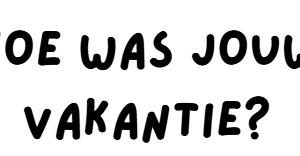 Dobbel je vakantie