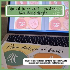 'Fijn dat je er bent! - poster