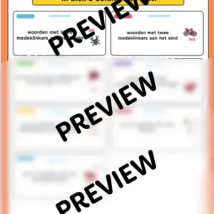 Doelposters Groep 4 Taal Blok 1 t/m 4
